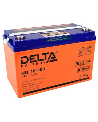 Delta GEL 12-100. Аккумулятор герметичный свинцово-кислотный. Delta в Камышине