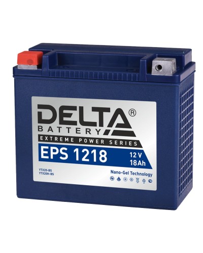 Delta EPS 1218. Аккумулятор герметичный свинцово-кислотный стартерный. Delta в Камышине