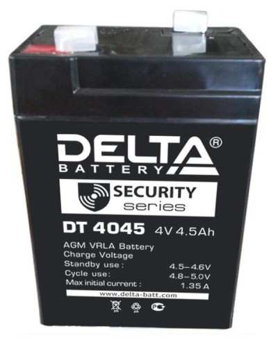 Delta DT 4045 (47мм). Аккумулятор герметичный свинцово-кислотный. Delta в Камышине