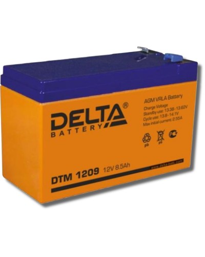 Delta DTM 1209. Аккумулятор герметичный свинцово-кислотный. Delta в Камышине