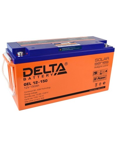 Delta GEL 12-150. Аккумулятор герметичный свинцово-кислотный. Delta в Камышине