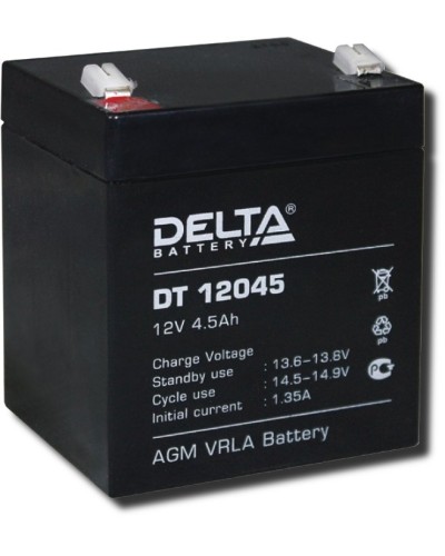 Delta DT 12045. Аккумулятор герметичный свинцово-кислотный. Delta в Камышине