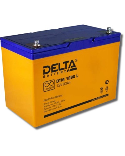 Delta DTM 1290 L. Аккумулятор герметичный свинцово-кислотный. Delta в Камышине