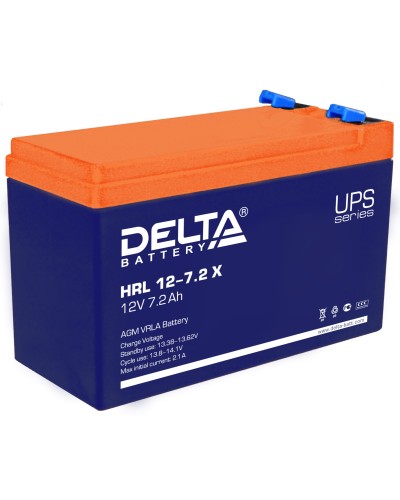 Delta HRL 12-7.2 X. Аккумулятор герметичный свинцово-кислотный. Delta в Камышине