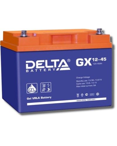 Delta GX 12-45. Аккумулятор герметичный свинцово-кислотный. Delta в Камышине