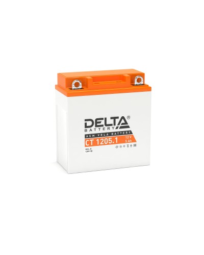Delta CT 1205.1. Аккумулятор герметичный свинцово-кислотный стартерный. Delta в Камышине