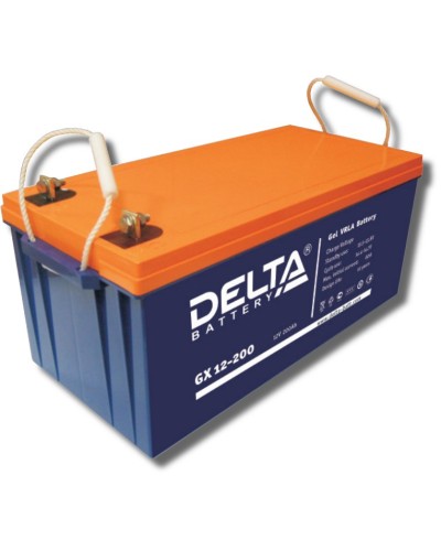 Delta GX 12-200. Аккумулятор герметичный свинцово-кислотный. Delta в Камышине