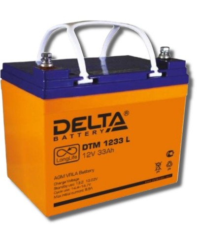 Delta DTM 1233 L. Аккумулятор герметичный свинцово-кислотный. Delta в Камышине