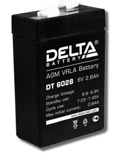 Delta DT 6028. Аккумулятор герметичный свинцово-кислотный. Delta в Камышине