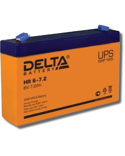 Delta HR 6-7.2. Аккумулятор герметичный свинцово-кислотный. Delta в Камышине