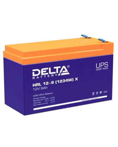 Delta HRL 12-9 X (1234W). Аккумулятор герметичный свинцово-кислотный. Delta в Камышине
