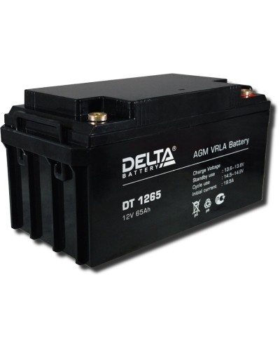 Delta DT 1265. Аккумулятор герметичный свинцово-кислотный. Delta в Камышине