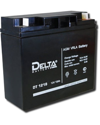 Delta DT 1218. Аккумулятор герметичный свинцово-кислотный. Delta в Камышине