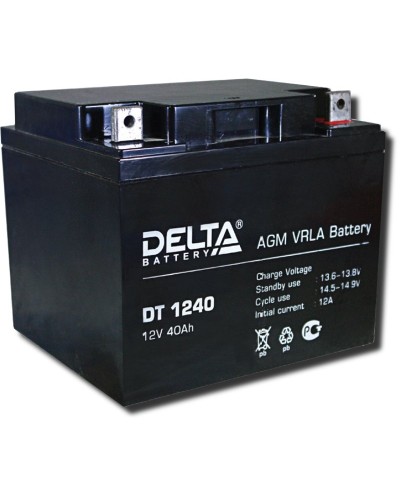 Delta DT 1240. Аккумулятор герметичный свинцово-кислотный. Delta в Камышине