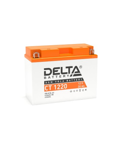 Delta CT 1220. Аккумулятор герметичный свинцово-кислотный стартерный. Delta в Камышине