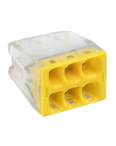 СМК 2273-246 6-проводная PROxima (plc-smk-2273-246). Строительно-монтажная клемма с пастой. EKF в Камышине