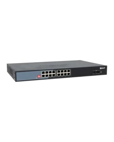 TSX-U-2GX/SFP-16GTP-R. Промышленный неуправляемый коммутатор. EKF в Камышине