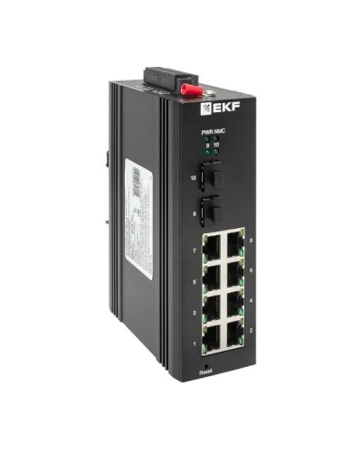 TSX-ML2-2GX/SFP-8GT. Промышленный управляемый коммутатор. EKF в Камышине