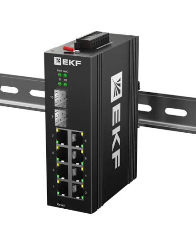 TSX-ML2-2GH/SFP-8GT. Промышленный управляемый коммутатор. EKF в Камышине