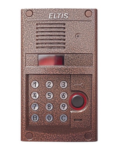DP400-RD24 (медь). Блок вызова домофона. ELTIS в Камышине