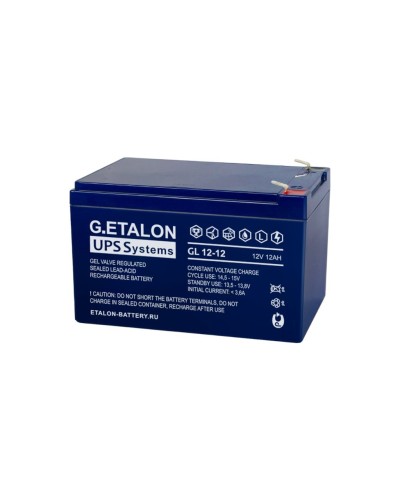 G.ETALON GL 12-12. Аккумулятор герметичный свинцово-кислотный. ETALON в Камышине