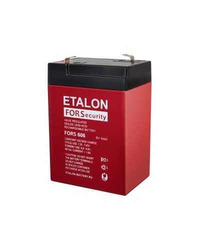 ETALON FORS 606. Аккумулятор герметичный свинцово-кислотный. ETALON в Камышине