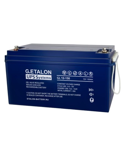 G.ETALON GL 12-150. Аккумулятор герметичный свинцово-кислотный. ETALON в Камышине
