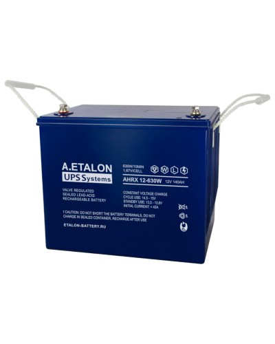 A.ETALON AHRX 12-630W (140). Аккумулятор герметичный свинцово-кислотный. ETALON в Камышине