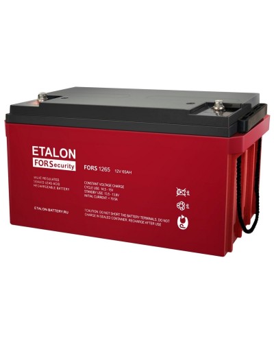 ETALON FORS 1265. Аккумулятор герметичный свинцово-кислотный. ETALON в Камышине