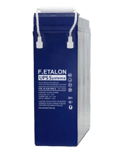 F.ETALON FTE 12-125 PRO X. Аккумулятор герметичный свинцово-кислотный. ETALON в Камышине
