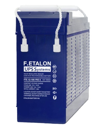 F.ETALON FTE 12-100 PRO X. Аккумулятор герметичный свинцово-кислотный. ETALON в Камышине