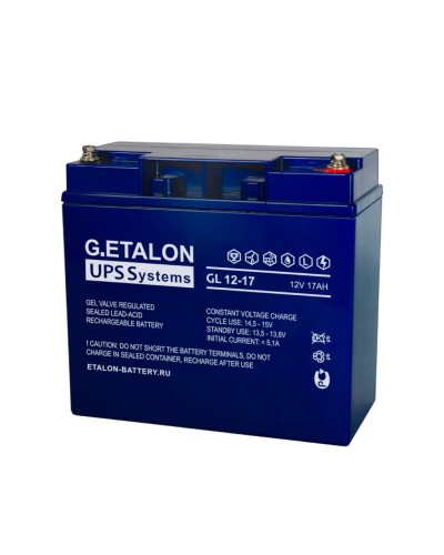 G.ETALON GL 12-17. Аккумулятор герметичный свинцово-кислотный. ETALON в Камышине