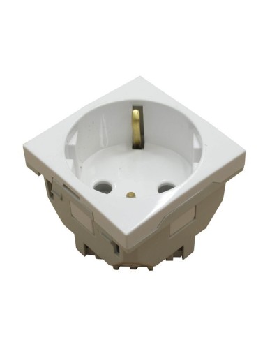 Розетка 2к+З (45х45), белая (45131 SBR): Розетка 2к+З в Камышине