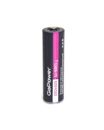ER14505 GoPower. Литий-тионилхлоридный элемент питания. GoPower в Камышине