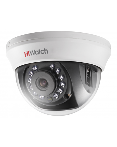 DS-T591(C) (3.6 mm). Бюджетная видеокамера мультиформатная купольная. HiWatch в Камышине