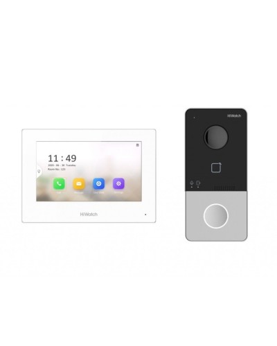 DS-D100IKWF(B). Комплект IP-видеодомофона. HiWatch в Камышине