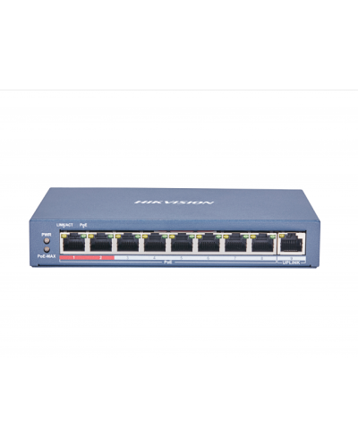 DS-3E0109P-E(C). Коммутатор с питанием POE. Hikvision в Камышине