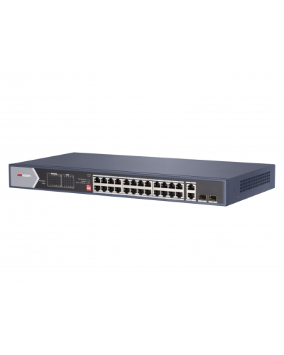 DS-3E0528HP-E. Коммутатор с питанием POE. Hikvision в Камышине