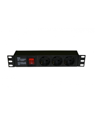 SHE10-3SH-S-IEC. Блок розеток 10. Hyperline в Камышине
