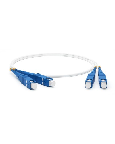 FC-D2-9A1-SC/UR-SC/UR-H-1M-LSZH-WH. Патч-корд волоконно-оптический SC-SC. Hyperline в Камышине