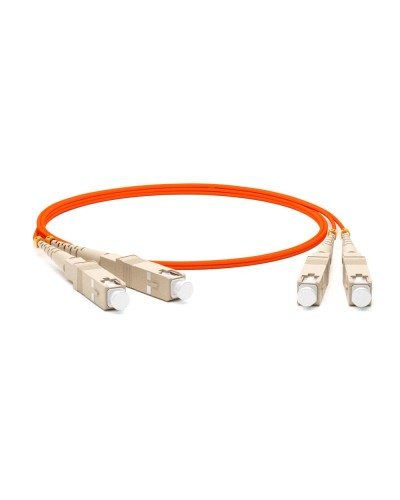 FC-D2-50-SC/PR-SC/PR-H-1M-LSZH-OR. Патч-корд волоконно-оптический SC-SC. Hyperline в Камышине