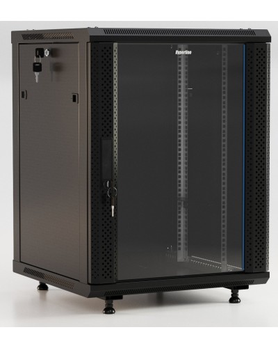 TWB-FC-1545-GP-RAL9004. Шкаф телекоммуникационный 19 настенный 15U. Hyperline в Камышине