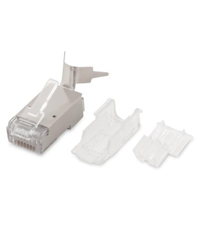 PLUG-8P8C-UV-C6A-SH-50 (50 шт). Разъем RJ-45. Hyperline в Камышине