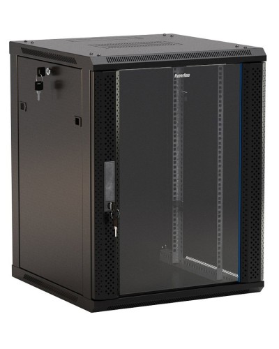 TWB-FC-1866-GP-RAL9004. Шкаф телекоммуникационный 19 настенный 18U. Hyperline в Камышине