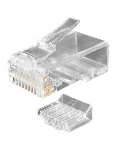 PLUG-8P8C-UV-C6-100 (100 шт). Разъем RJ-45. Hyperline в Камышине