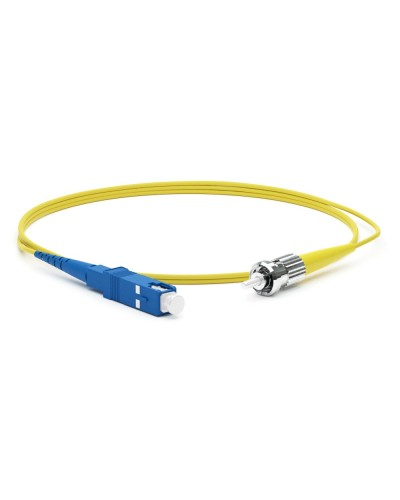 FC-S2-9-SC/UR-ST/UR-H-1M-LSZH-YL. Патч-корд волоконно-оптический одномодовый. Hyperline в Камышине