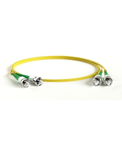 FC-D2-9-ST/AR-ST/AR-H-1M-LSZH-YL. Патч-корд волоконно-оптический ST-ST. Hyperline в Камышине