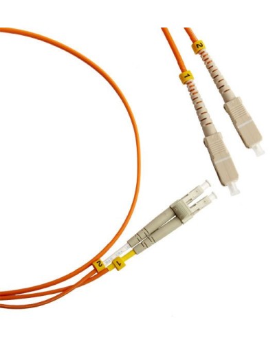 FC-D2-50-LC/PR-SC/PR-H-3M-LSZH-OR. Патч-корд волоконно-оптический LC-SC. Hyperline в Камышине