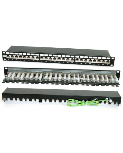 PP2-19-24-8P8C-C6A-SH-110D. Патч-панель 19. Hyperline в Камышине