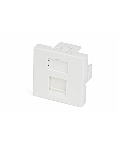 SIP2-1K-M45-45. Вставка 45х45 для 1 модуля формата Keystone Jack, со шторкой. Hyperline в Камышине